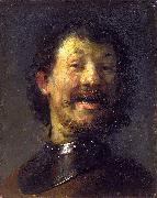 REMBRANDT Harmenszoon van Rijn The laughing man France oil painting artist